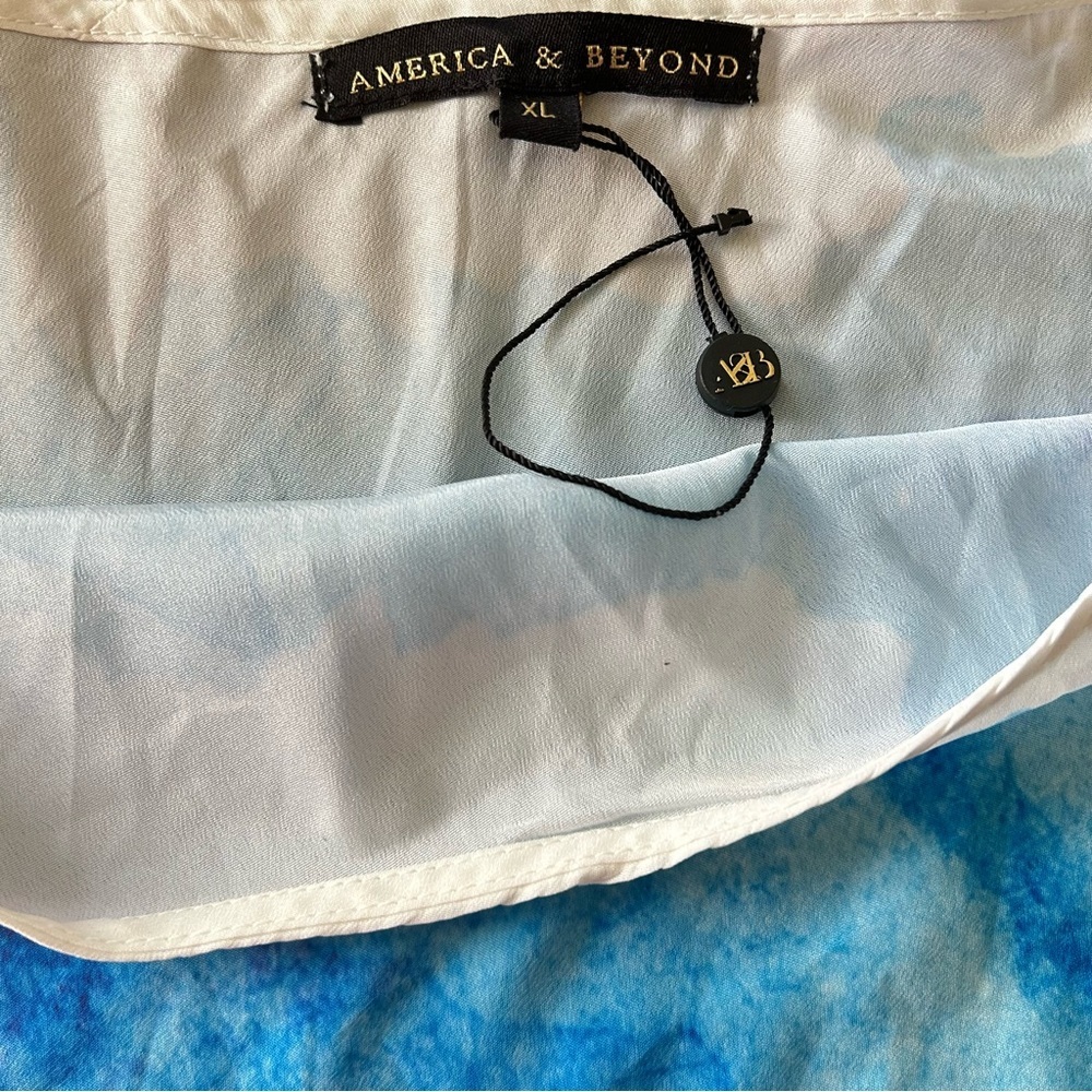 America and Beyond | Rainbow Butterfly One Shoulder Dress - Picture 7 of 12
